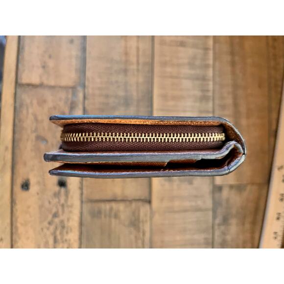 Louis Vuitton Monogram Porte Monnaie Viennois Bifold Wallet - Brown - Picture 3 of 16